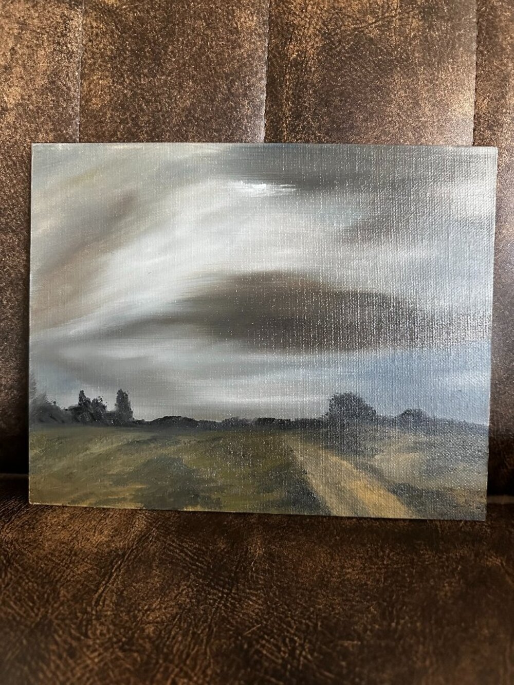 Original Oil Painting (Darkness Over The Land)